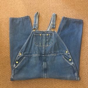 Key Imperial Denim Overall Bibs Size 44X32